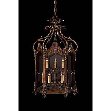 Metropolitan Foyer 9 Lt Foyer Pendant in Oxide Brass