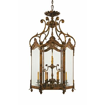 Metropolitan 12 Light Foyer Pendant in Oxide Bronze by Metropolitan