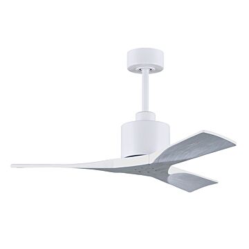 Nan 6-Speed DC 42 Ceiling Fan in Matte White with Matte White blades