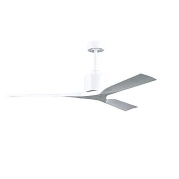 Nan 6-Speed DC 60 Ceiling Fan in Matte White with Matte White blades