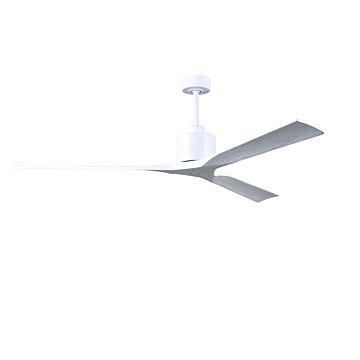 Nan XL 6-Speed DC 72 Ceiling Fan in Matte White with Matte White blades