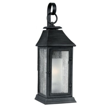 Shepherd One Light Lantern in Dark Weathered Zinc by Visual Comfort Studio