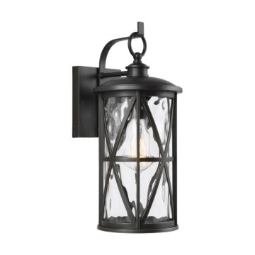 Generation Lighting Millbrooke 15.5" 1-Light Outdoor Wall Lantern in Antique Bronze