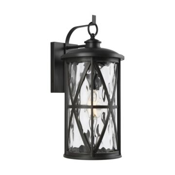 Millbrooke 1-Light Outdoor Wall Lantern in Antique Bronze