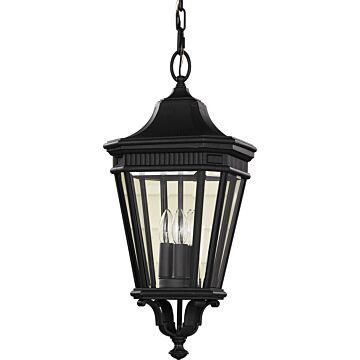 Generation Lighting Cotswold Lane Collection 10" Outdoor Lantern - Black Finish