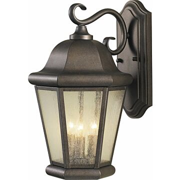 Generation Lighting Martinsville 10" Outdoor Wall Lantern in Corinthian Bronze