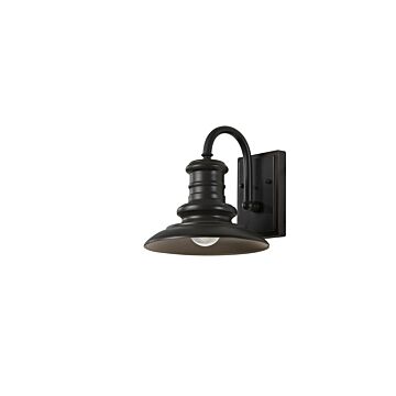 Generation Lighting Redding Station 9.7" Outdoor Wall Lantern in Restoration Bronze