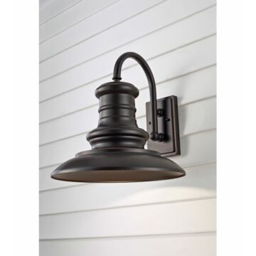 Generation Lighting Redding Station LED Outdoor Wall Light in Restoration Bronze