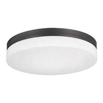 Oscar LED Flush Mount in Black by AFX Lighting