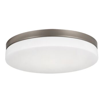 Oscar LED Flush Mount in Satin Nickel by AFX Lighting