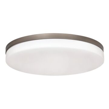 Oscar LED Flush Mount in Satin Nickel by AFX Lighting