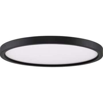 Quoizel Outskirts 15 Inch Ceiling Light in Oil Rubbed Bronze