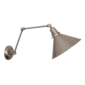House of Troy Otis Wall Lamp in Satin Nickel