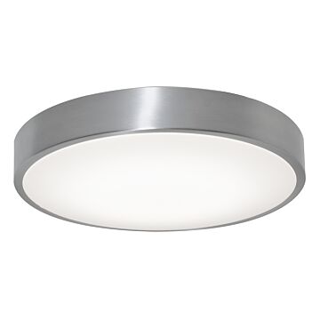 Octavia LED Flush Mount in Brushed Aluminum by AFX Lighting