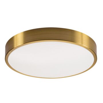 Octavia LED Flush Mount in Satin Brass by AFX Lighting