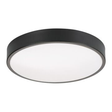 Octavia LED Flush Mount in Black by AFX Lighting