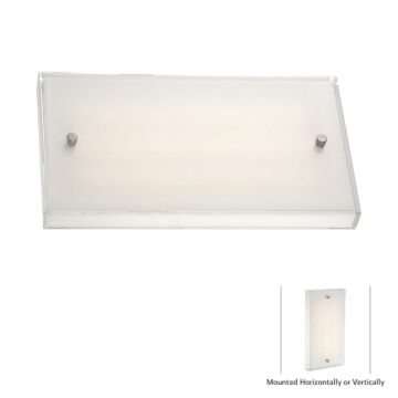 George Kovacs 12 Inch Wall Sconce in Brushed Nickel