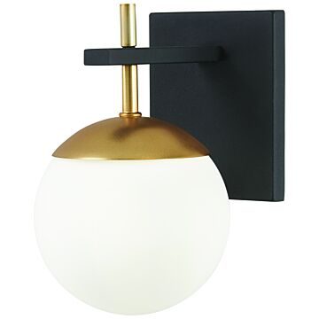 George Kovacs Alluria Wall Sconce in Weathered Black
