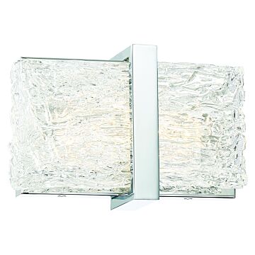 George Kovacs Forest Ice II Bathroom Vanity Light in Chrome