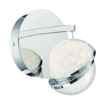 Silver Slice LED Bath in Chrome by George Kovacs