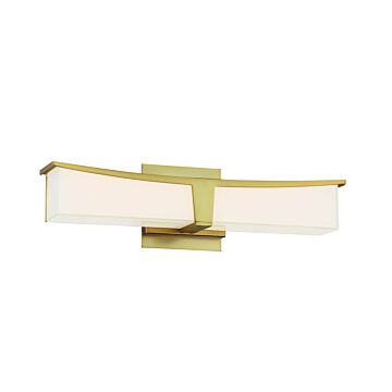 Plane LED Bath in Honey Gold by George Kovacs