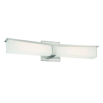 George Kovacs Plane Bathroom Vanity Light in Brushed Nickel