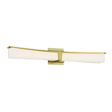 Plane LED Bath in Honey Gold by George Kovacs