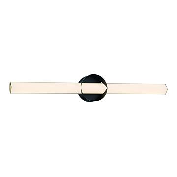 George Kovacs Inner Circle Wall Sconce in Coal and Honey Gold