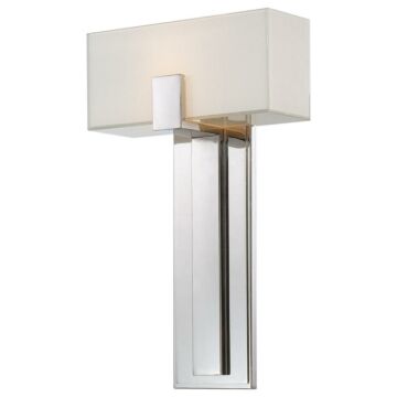 George Kovacs One Light Wall Sconce in Polished Nickel by George Kovacs