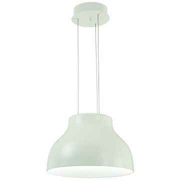 George Kovacs Kettle Up 17 Inch Pendant Light in Matte White