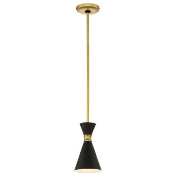Conic One Light Mini Pendant in Honey Gold by George Kovacs