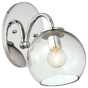 George Kovacs Exposed 6 Inch Bathroom Vanity Light in Chrome