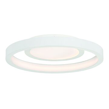 George Kovacs Knock Out 14 Inch Ceiling Light in White