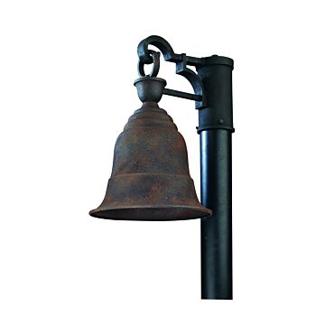 Liberty One Light Post Lantern in Heritage Bronze by Troy Lighting