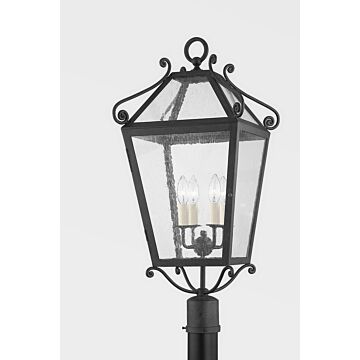 Santa Barbara County Four Light Pendant in French Iron by Troy Lighting