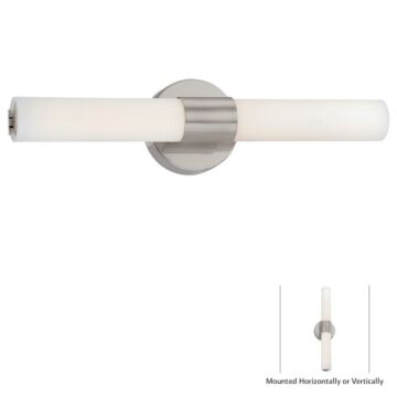 George Kovacs Saber LED Bathroom Vanity Light in Brushed Nickel
