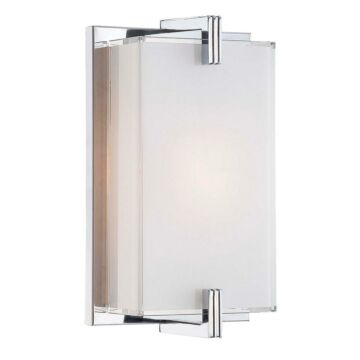 Cubism One Light Wall Sconce in Chrome by George Kovacs