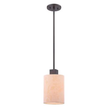 George Kovacs Kimono 6 Inch Pendant Light in Antique Dorian Bronze