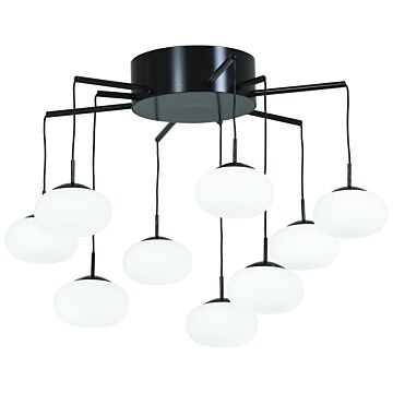 George Kovacs George's Web 20 Inch Chandelier in Bronze