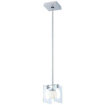 George Kovacs Hole In One Pendant Light in Brushed Nickel