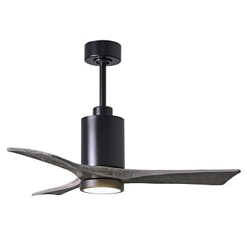 Patricia 1-Light 42" Ceiling Fan in Matte Black