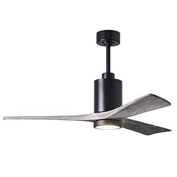 Patricia 1-Light 52" Ceiling Fan in Matte Black