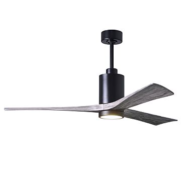 Patricia 1-Light 60" Ceiling Fan in Matte Black