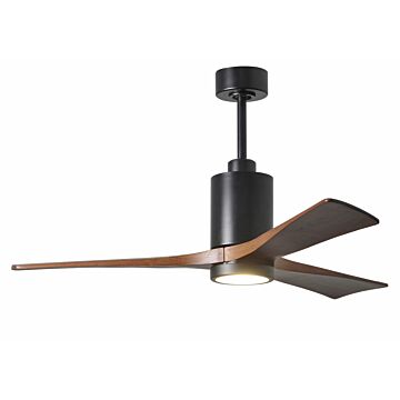Patricia 1-Light 52" Ceiling Fan in Matte Black