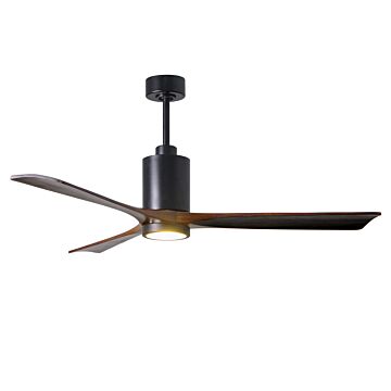 Patricia 1-Light 60" Ceiling Fan in Matte Black