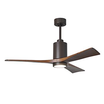 Patricia 1-Light 52" Ceiling Fan in Textured Bronze