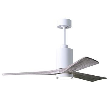 Patricia 1-Light 52" Ceiling Fan in Gloss White