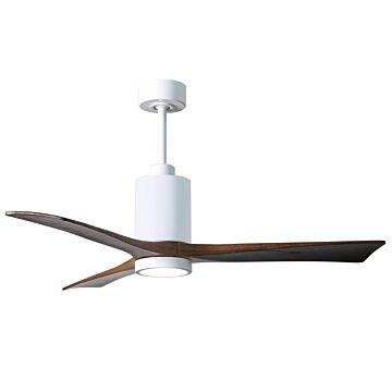 Patricia 1-Light 52" Ceiling Fan in Gloss White