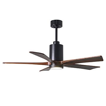 Patricia 1-Light 52" Ceiling Fan in Matte Black