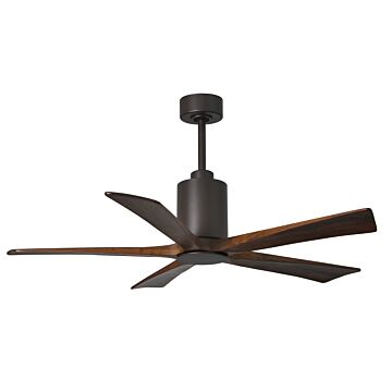Patricia 1-Light 52" Ceiling Fan in Textured Bronze